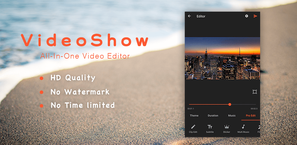 Video Editor VideoShow Pro
