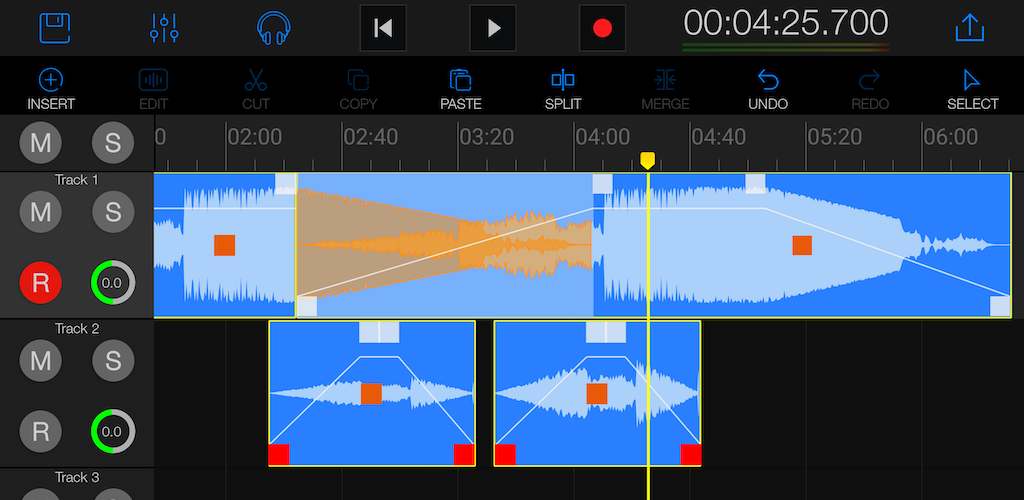 EZAudioCut-MT audio editor