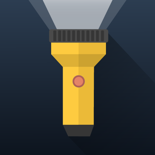 Flashlight : LED torch light icon